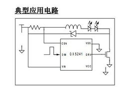 QX5241輝度控制 高效降壓型恒流LED驅動IC，助力25W以下照明應用
